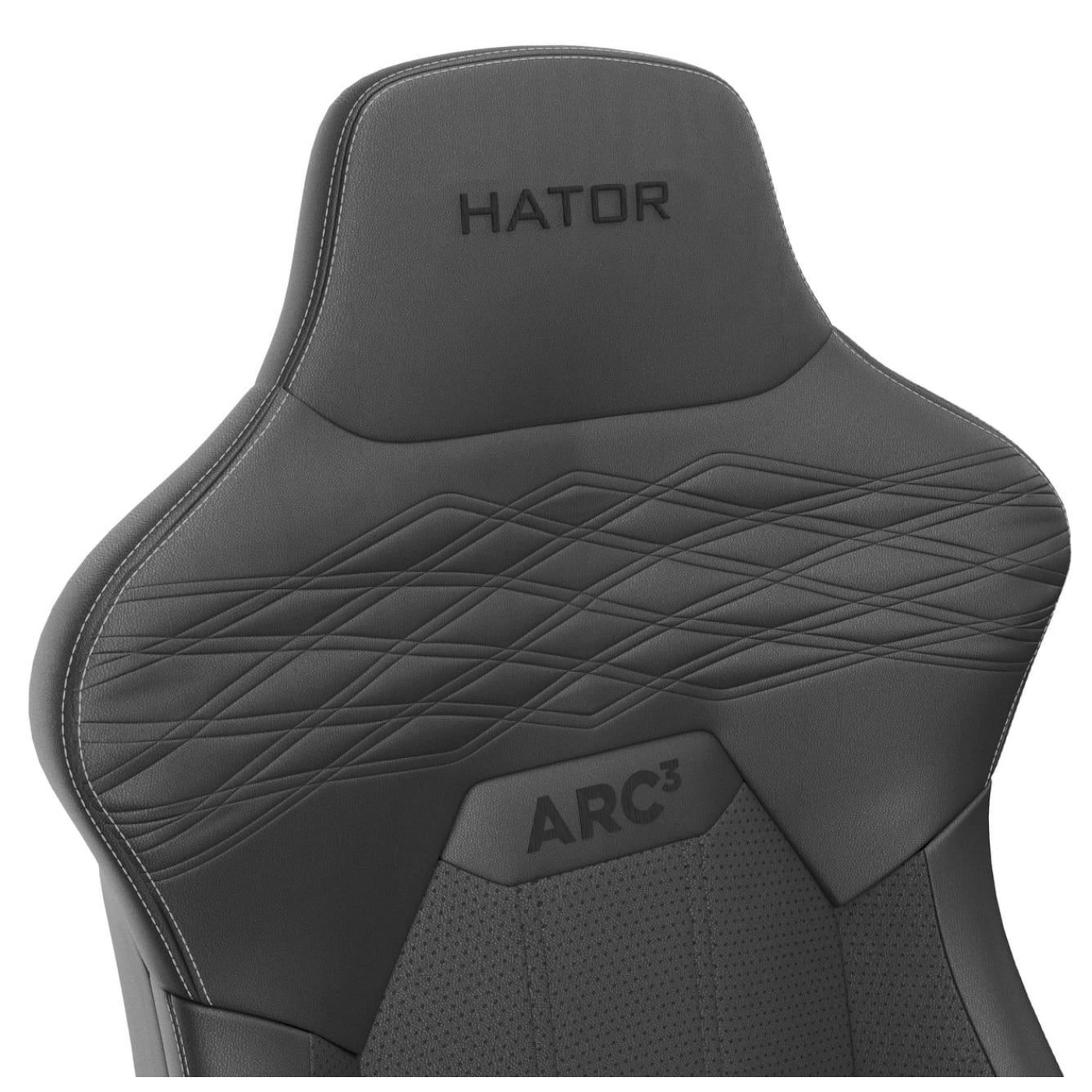 Ігрове крісло HATOR Arc 3 XL PU Black (HTC3400XL)