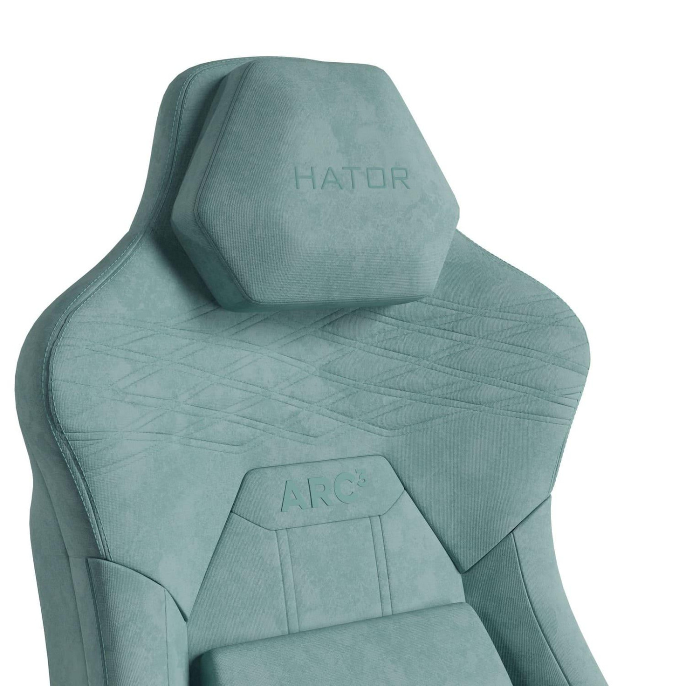 Ігрове крісло HATOR Arc 3 XL Velour Turquoise (HTC3443XL)