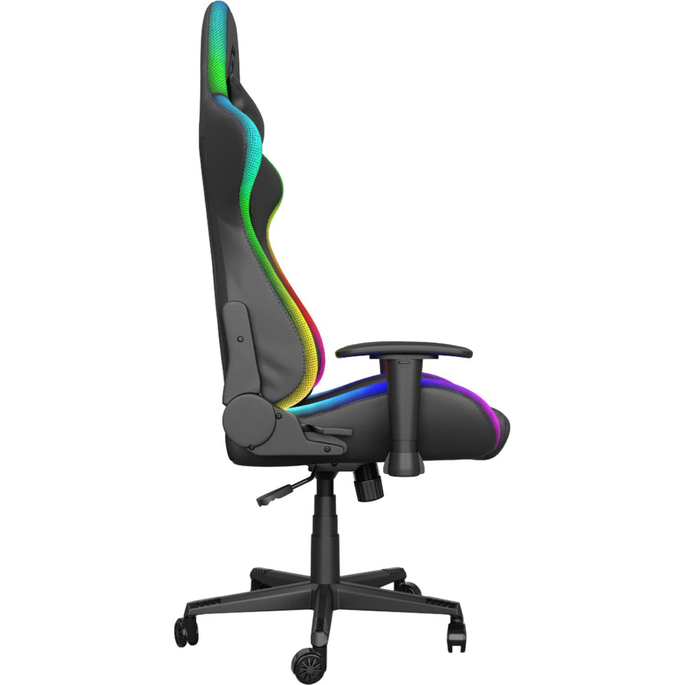 Игровое кресло GamePro Hero RGB Black (GC-700-Black)