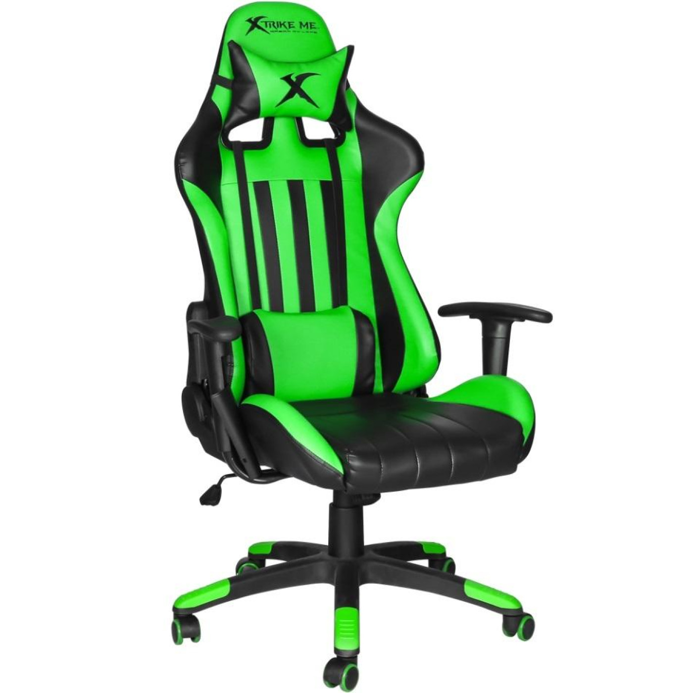 Ігрове крісло Xtrike Me Advanced Gaming Chair GC-905 Black Green (GC-905GN)
