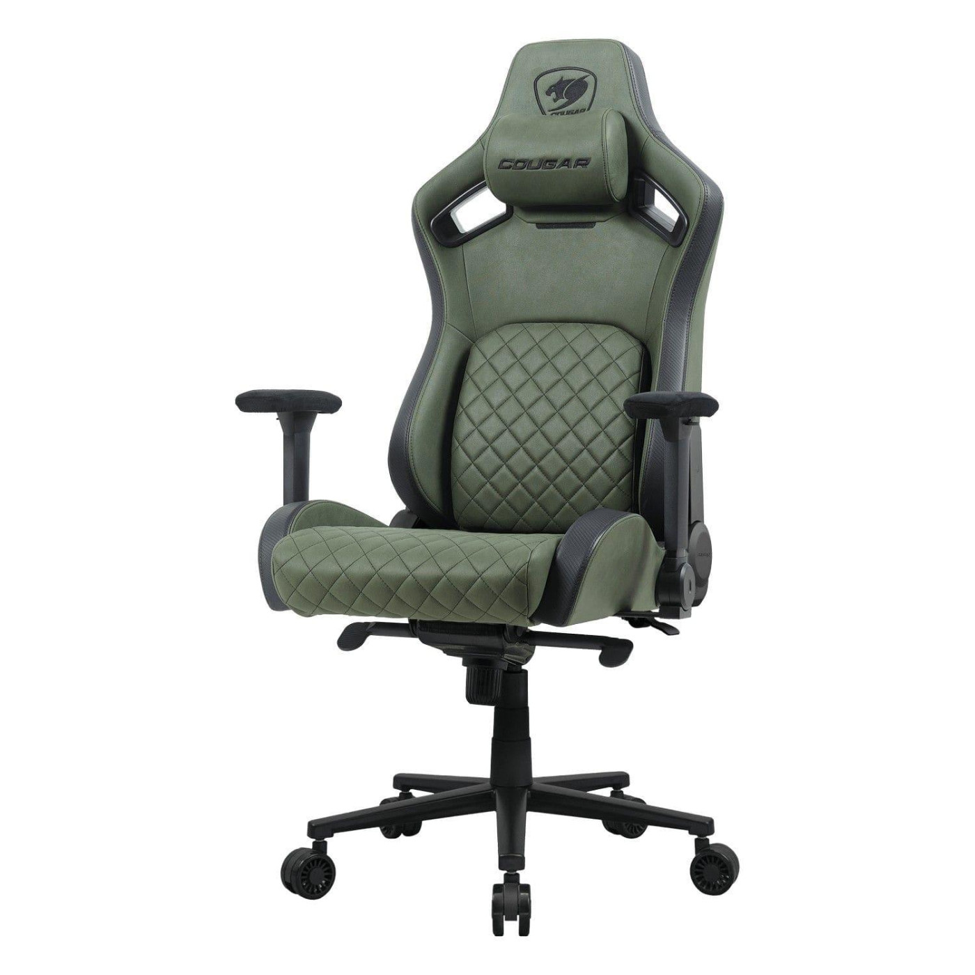 Ігрове крісло Cougar Defensor S Navy Blue F Green (DEFENSOR S Army Green F)