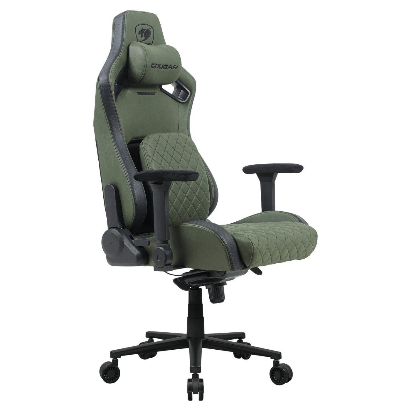 Ігрове крісло Cougar Defensor S Navy Blue F Green (DEFENSOR S Army Green F)