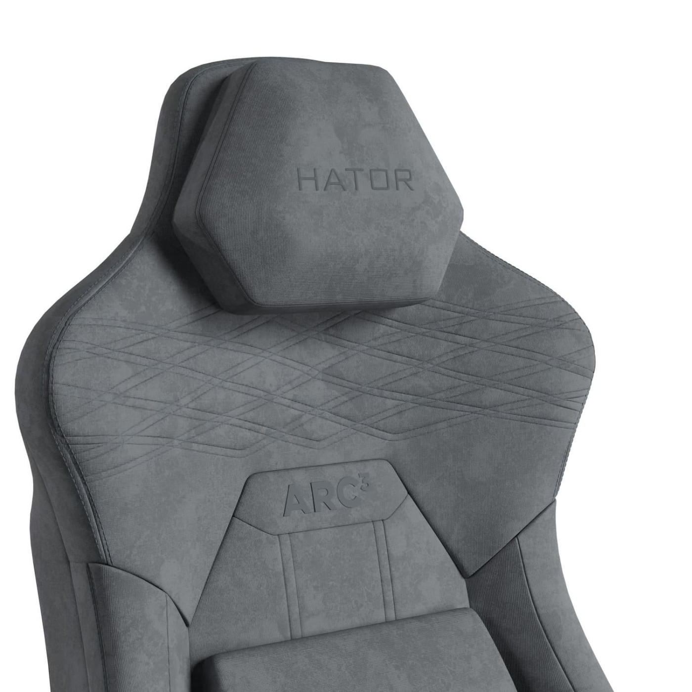 Ігрове крісло HATOR Arc 3 XL Velour Grey (HTC3446XL)
