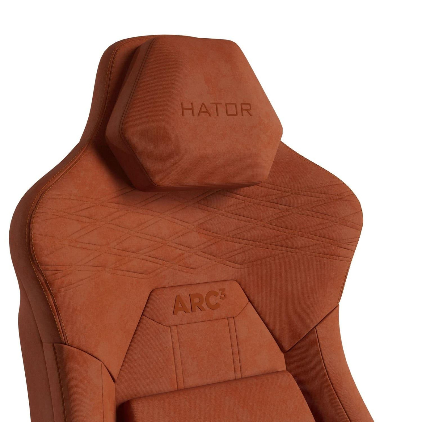 Ігрове крісло HATOR Arc 3 XL Velour Orange (HTC3449XL)