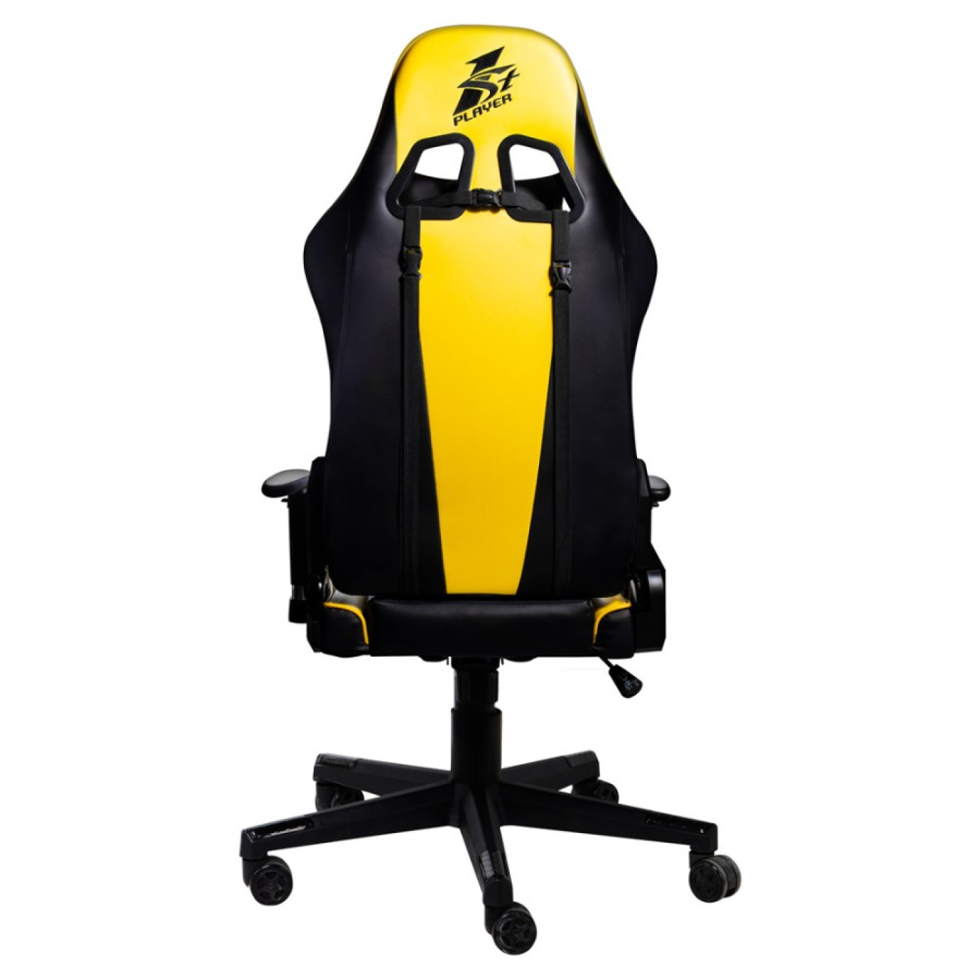 Игровое кресло 1stPlayer FK2 Black-Yellow (FK2-BKYE)