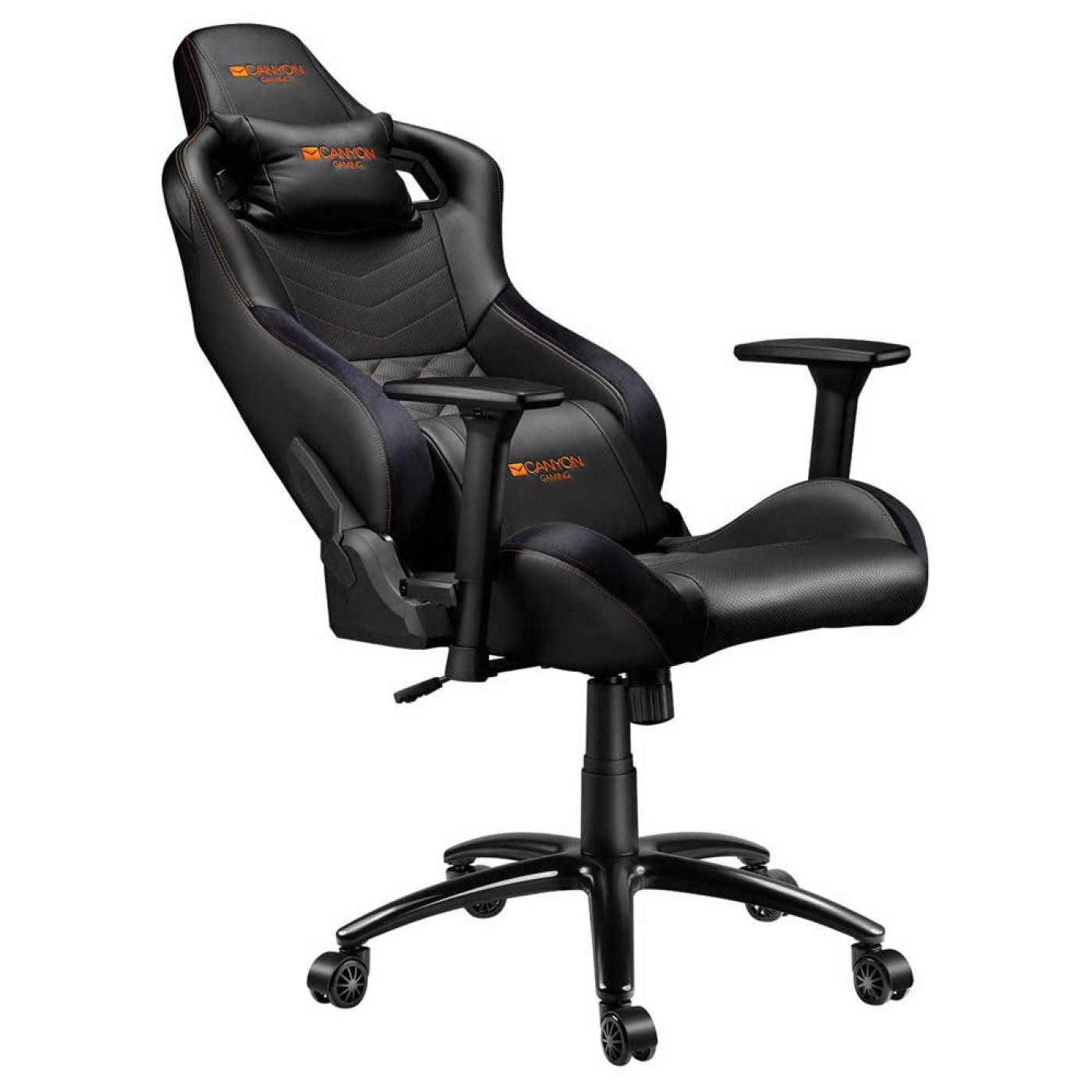 Ігрове крісло Canyon GC-7 Nightfall Black/Orange (CND-SGCH7)
