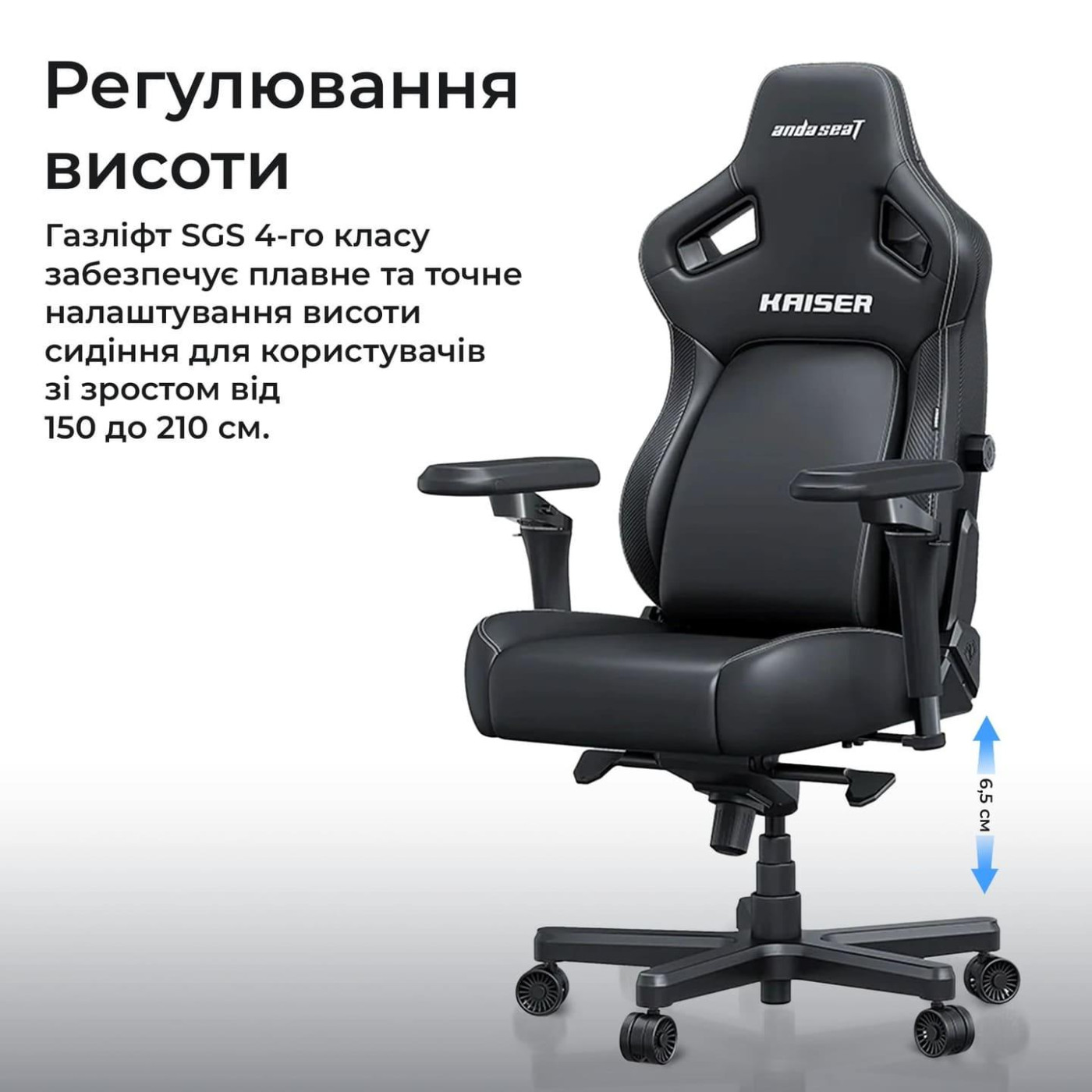 Игровое кресло Anda Seat Kaiser 4 V2 Size XL Pink PVC (AD12YDDC-XLL-20-P-PV/C-03)