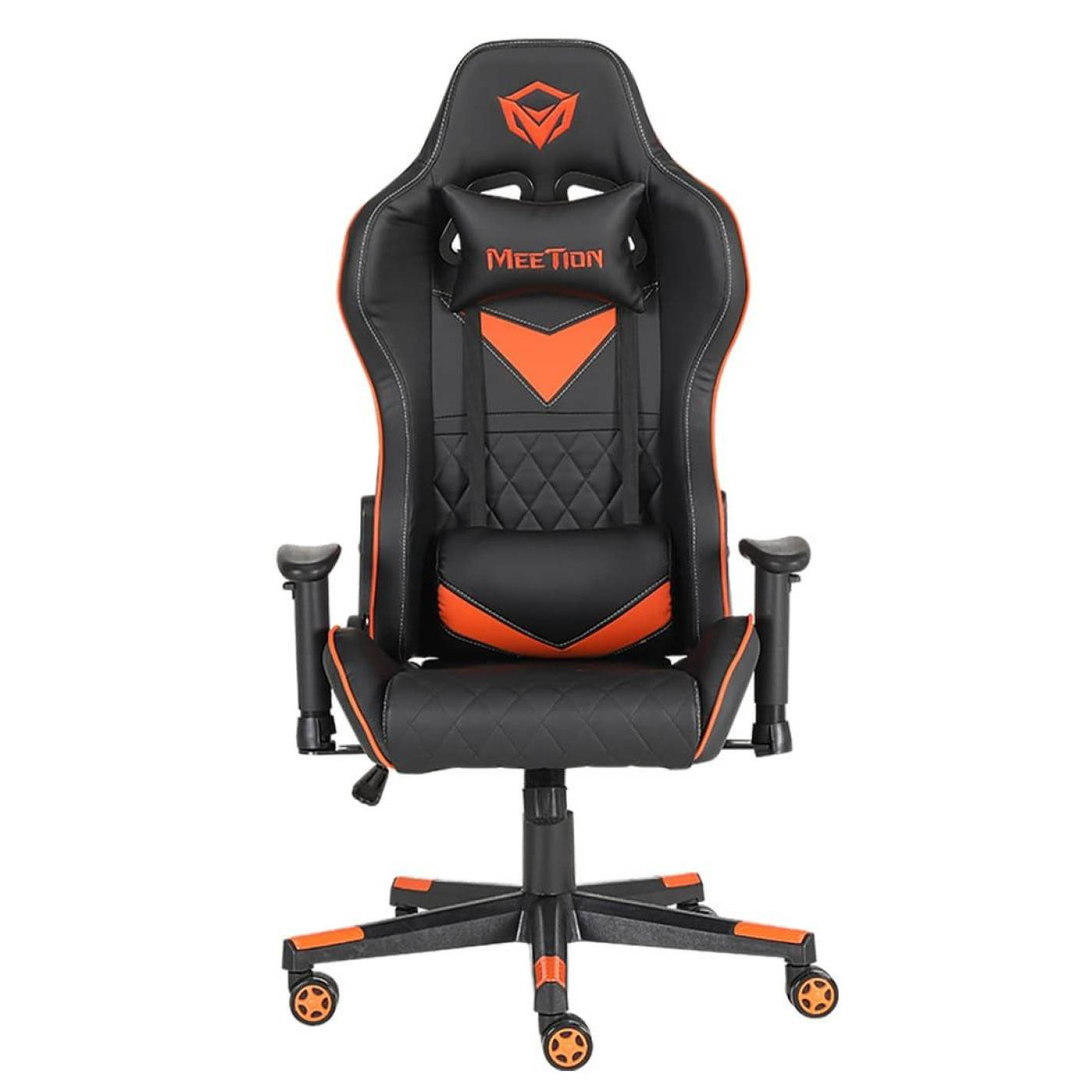Игровое кресло Meetion CHR14 Black/Orange (MT-CHR14-A)
