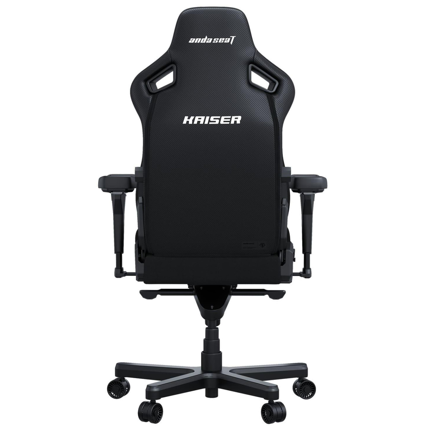 Игровое кресло Anda Seat Kaiser 4 Size XL Black Linen Fabric (AD12YDDC-XLL-20-B-CF)