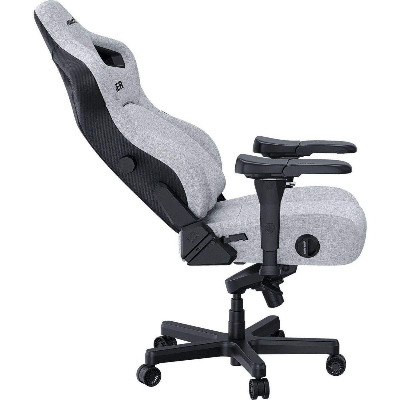 Игровое кресло Anda Seat Kaiser 4 Size L Grey Fabric (AD12YDDC-L-20-G-CF)