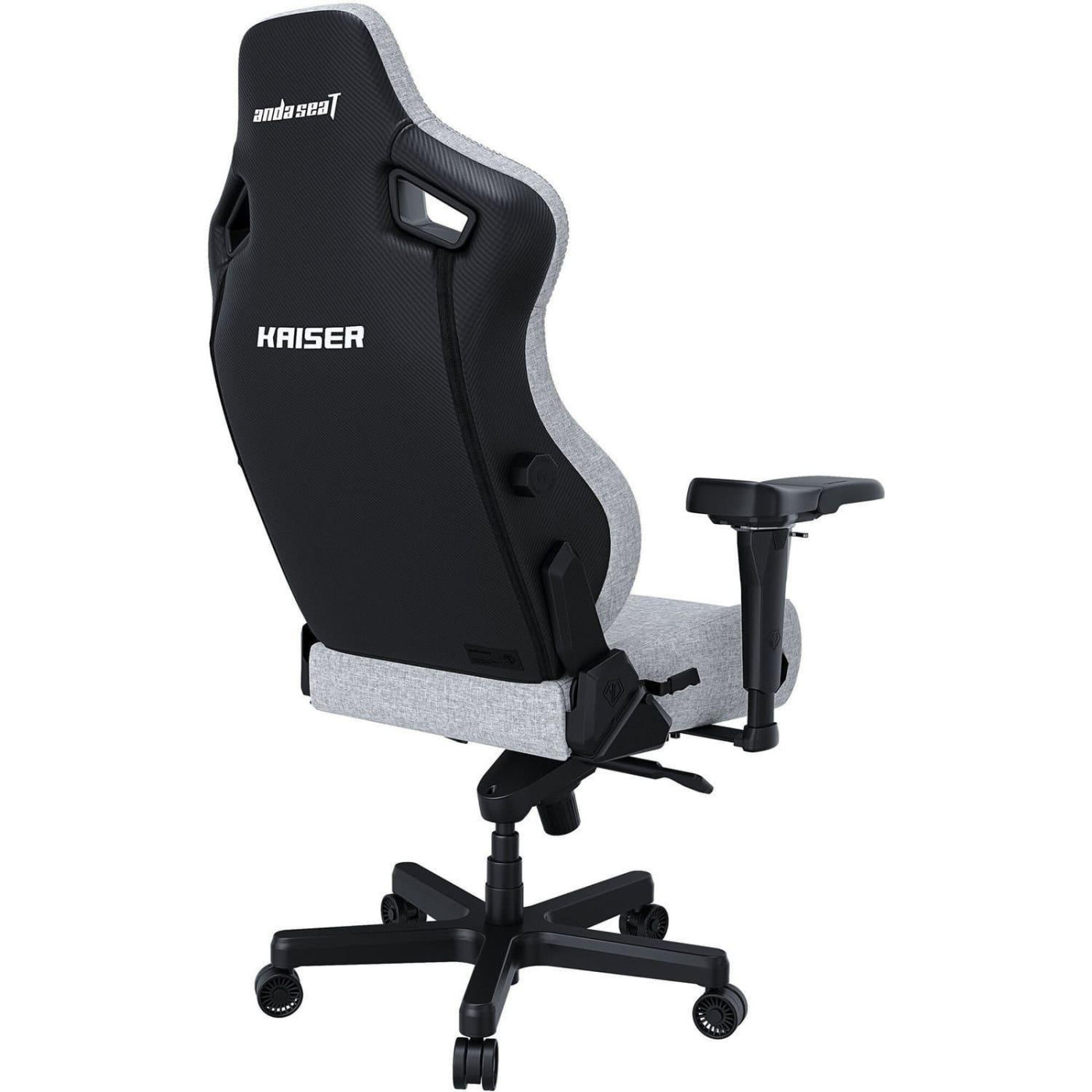Игровое кресло Anda Seat Kaiser 4 Size L Grey Fabric (AD12YDDC-L-20-G-CF)