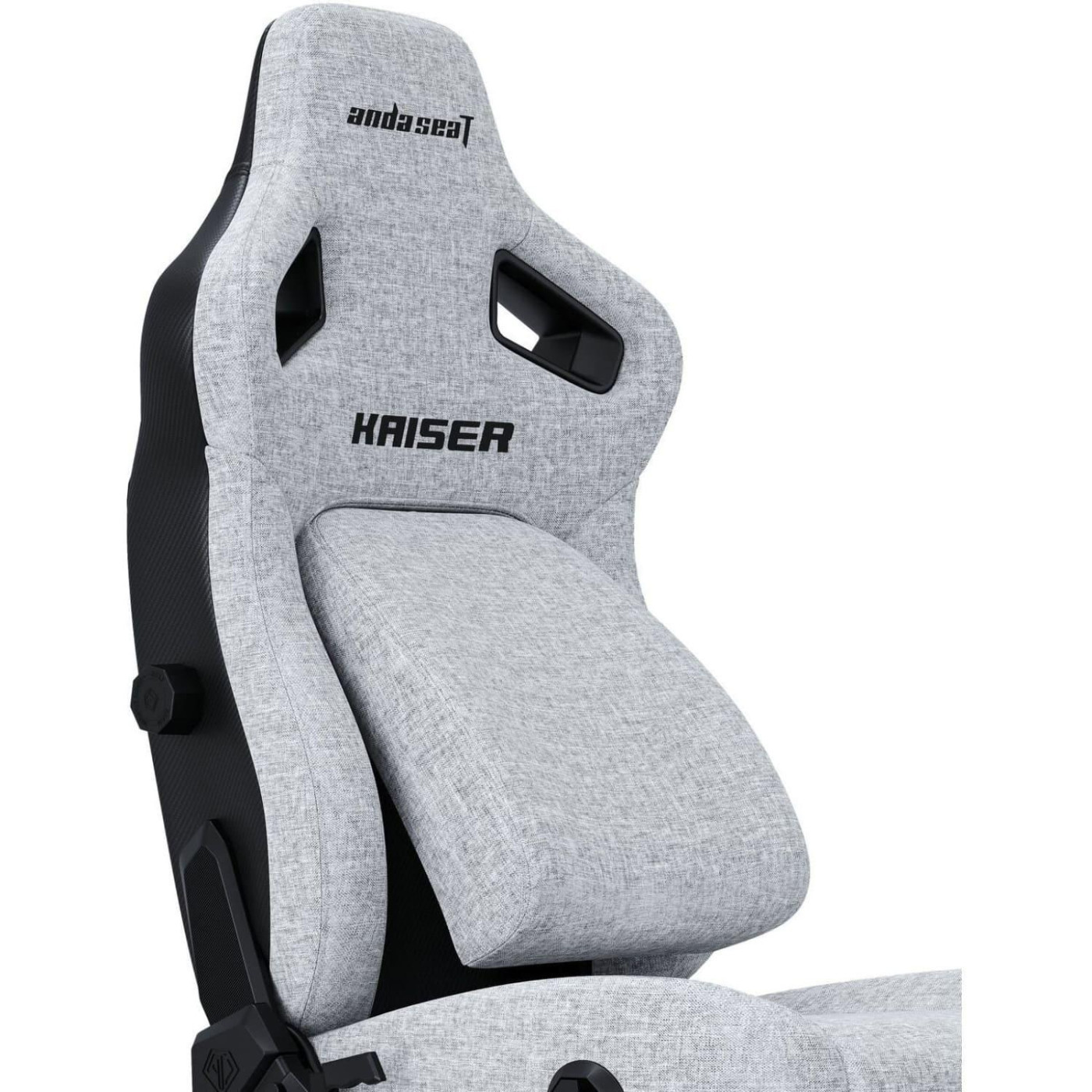Игровое кресло Anda Seat Kaiser 4 Size L Grey Fabric (AD12YDDC-L-20-G-CF)