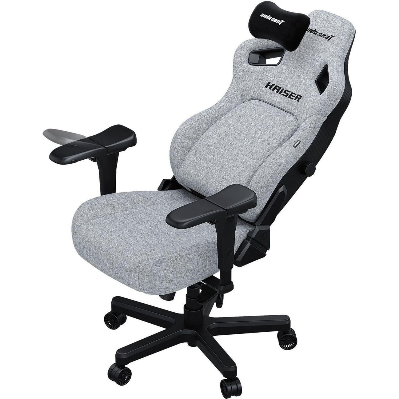 Игровое кресло Anda Seat Kaiser 4 Size L Grey Fabric (AD12YDDC-L-20-G-CF)