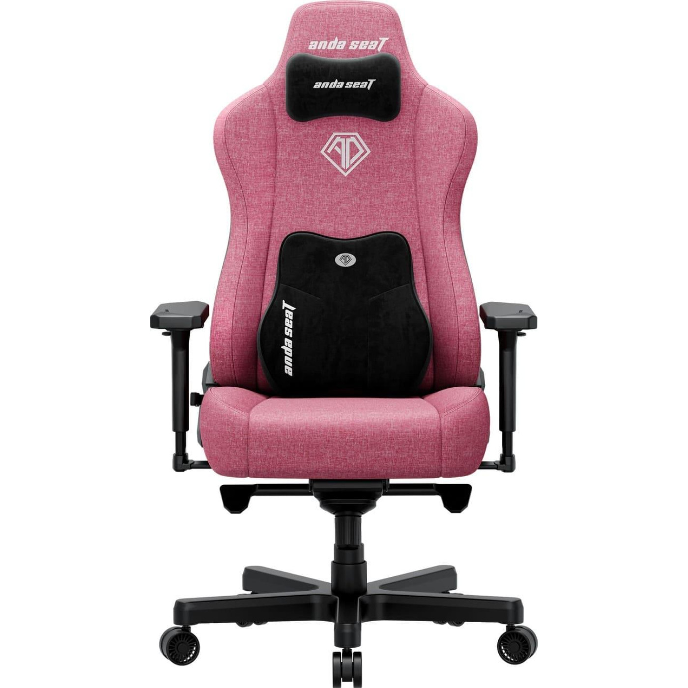 Ігрове крісло Anda Seat Kaiser 3E XL Pink Fabric (AD23YC-XL-09-P-CF-P01)