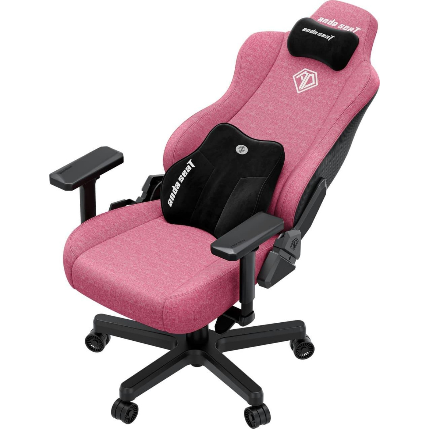 Ігрове крісло Anda Seat Kaiser 3E XL Pink Fabric (AD23YC-XL-09-P-CF-P01)