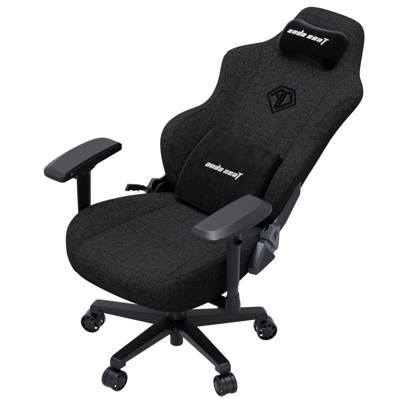 Ігрове крісло Anda Seat Phantom 3 Pro Fabric Dark Gray Size L (AD18YC-06-GB-F)