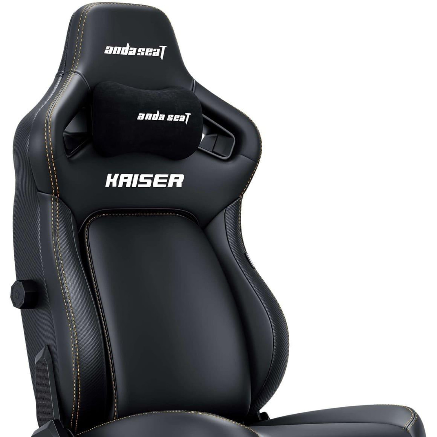Игровое кресло Anda Seat Kaiser 4 Size L Black PVC (AD12YDDC-L-20-B-PV/C)