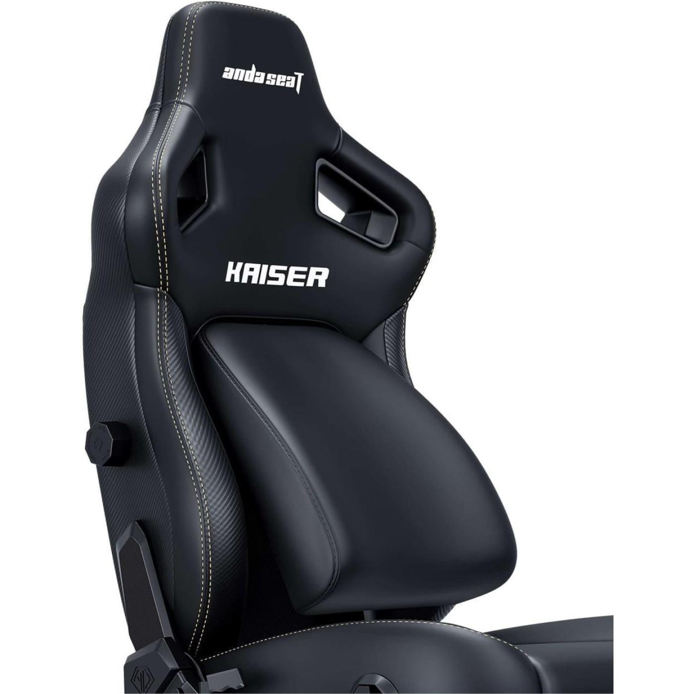 Игровое кресло Anda Seat Kaiser 4 Size L Black PVC (AD12YDDC-L-20-B-PV/C)