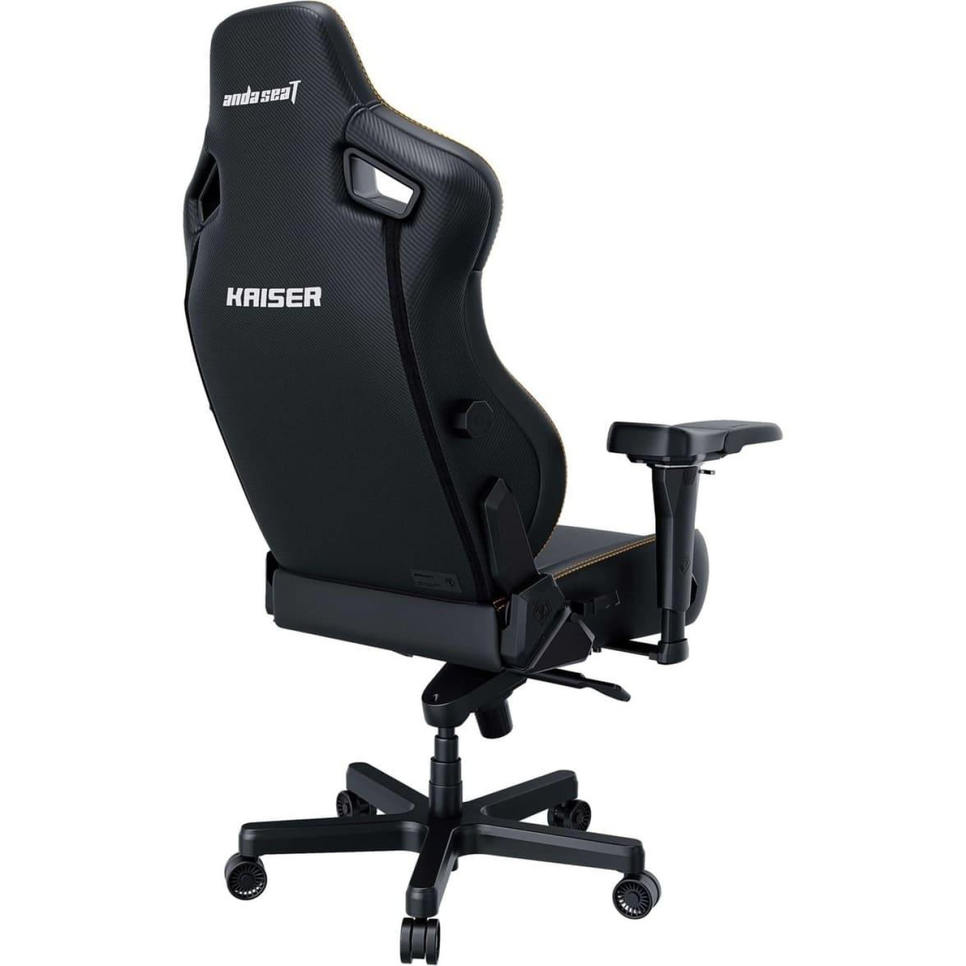 Игровое кресло Anda Seat Kaiser 4 Size L Black PVC (AD12YDDC-L-20-B-PV/C)