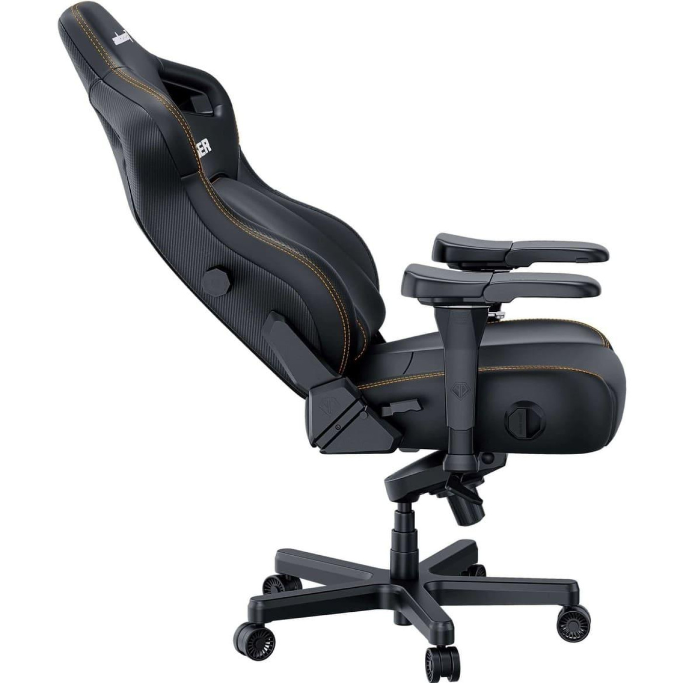 Игровое кресло Anda Seat Kaiser 4 Size L Black PVC (AD12YDDC-L-20-B-PV/C)