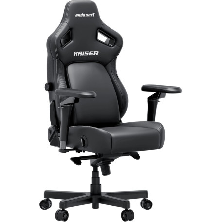 Игровое кресло Anda Seat Kaiser 4 V2 Elegant Black PVC Size XL (AD12YDDC-XLL-20-B-PV/C-03)
