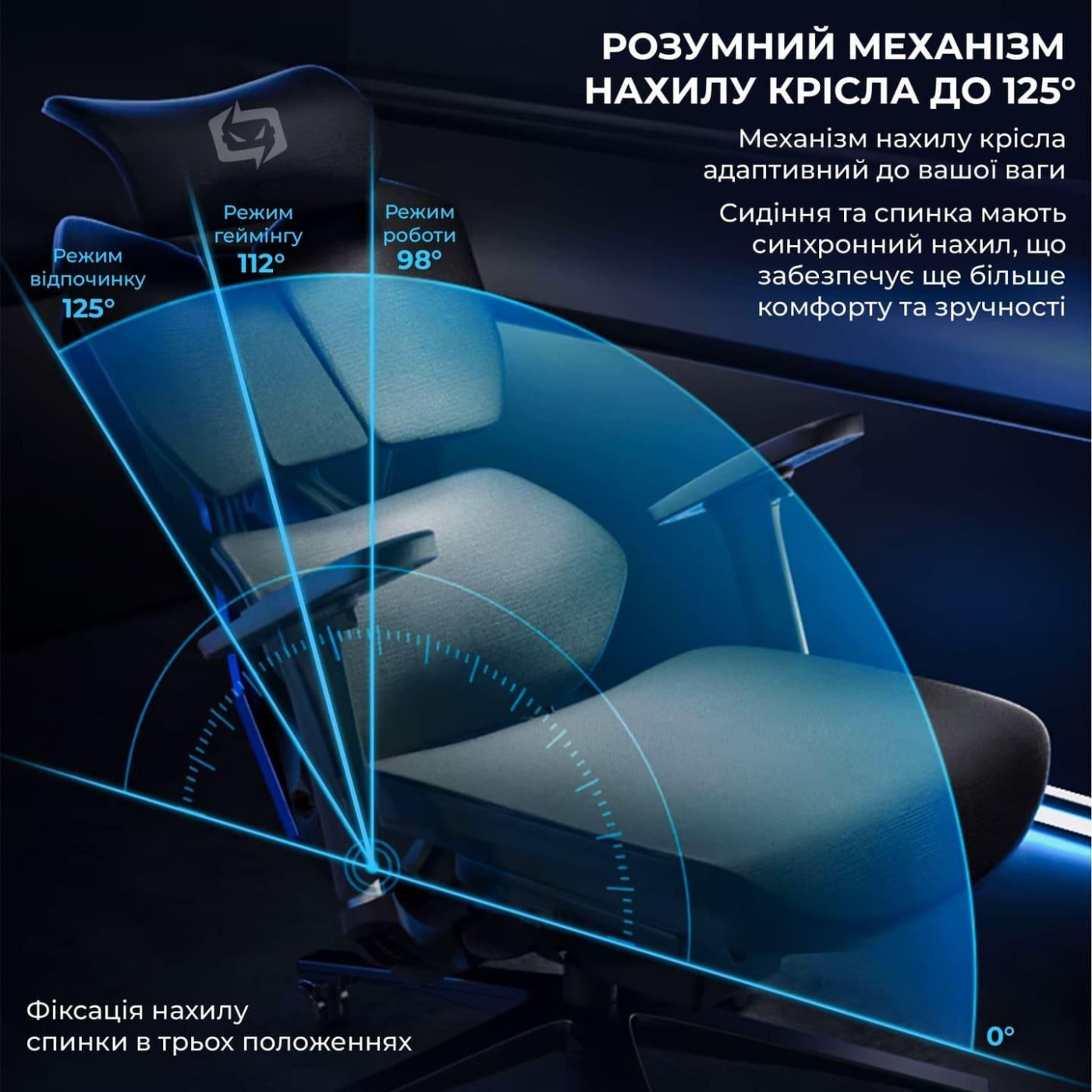 Игровое кресло Sihoo Xallking X5C Mesh Black (X5C-301)