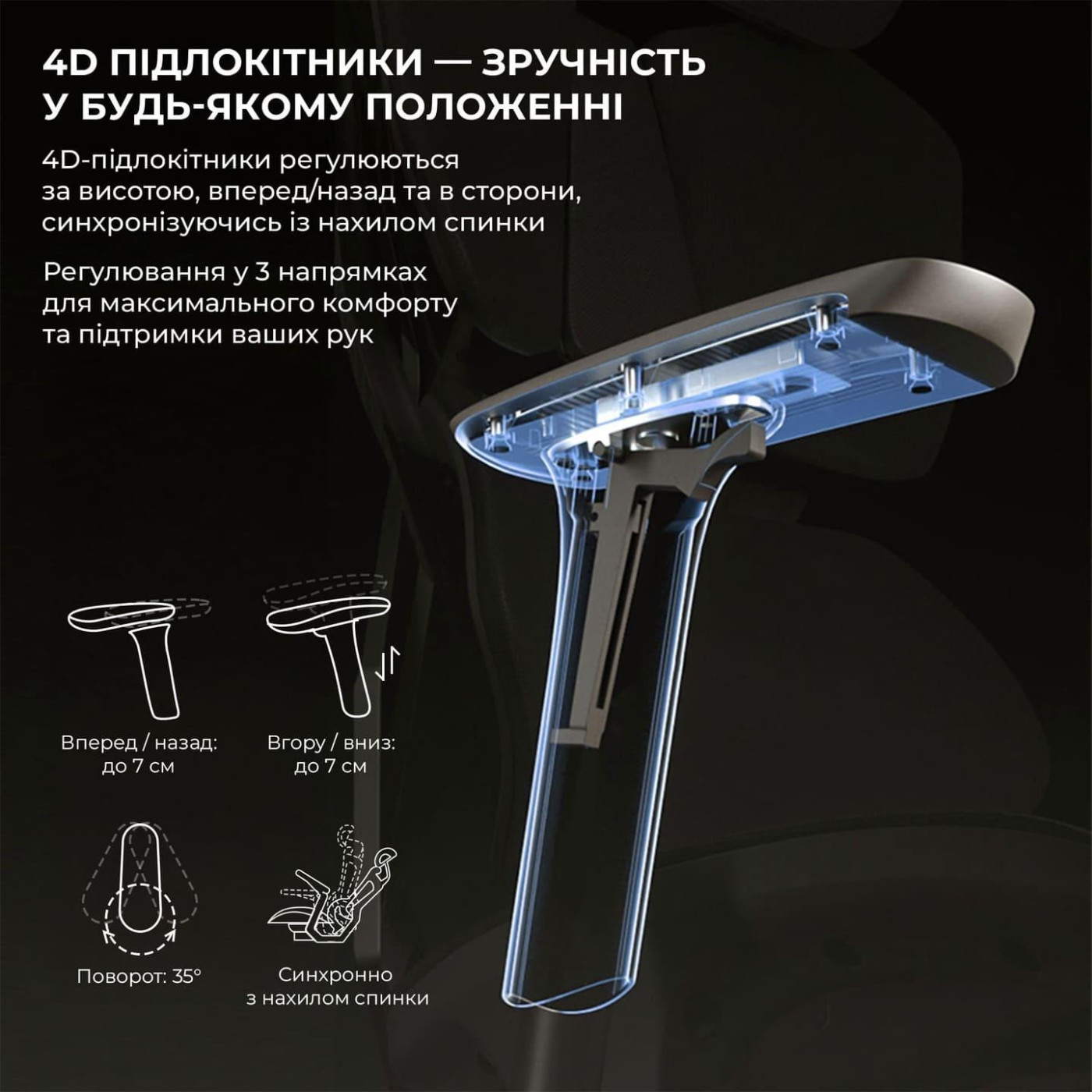 Игровое кресло Sihoo Xallking X5C Mesh Black (X5C-301)