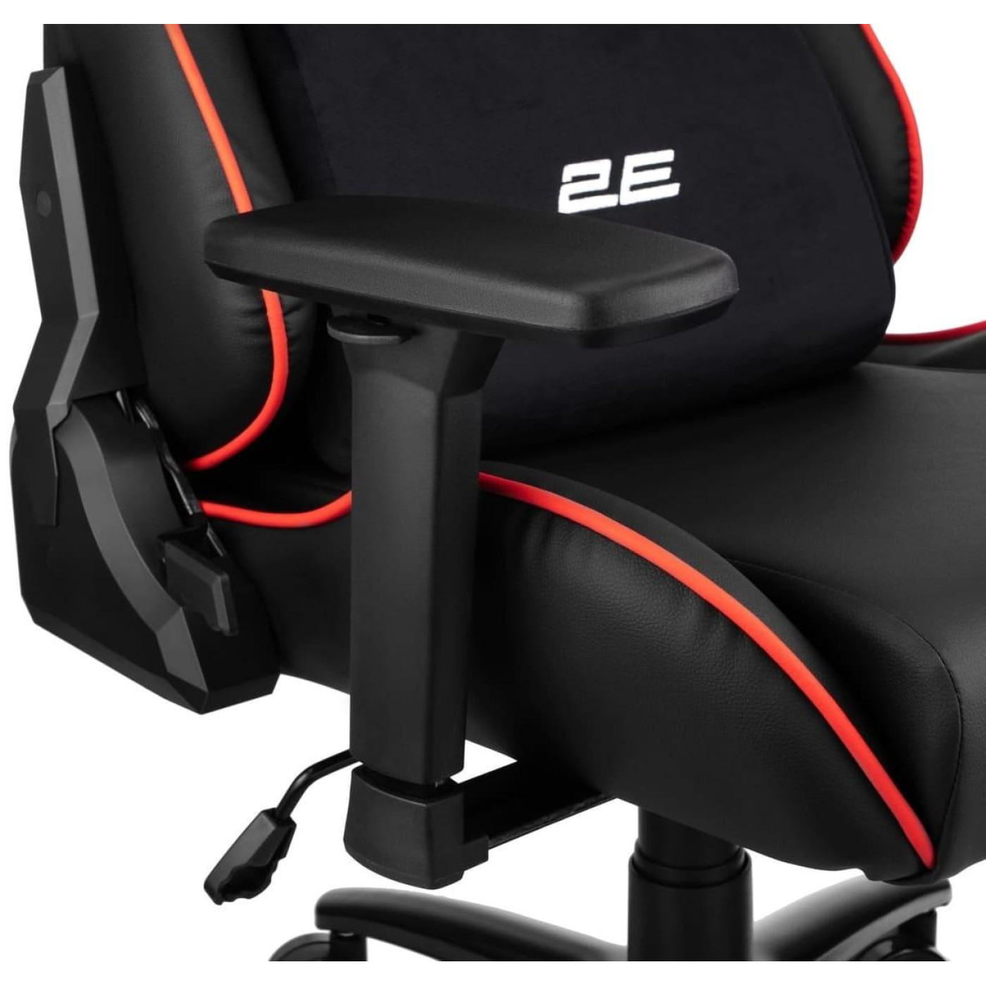 Ігрове крісло 2E Gaming Bushido II Black/Red (2E-GC-BUS-BKRD)