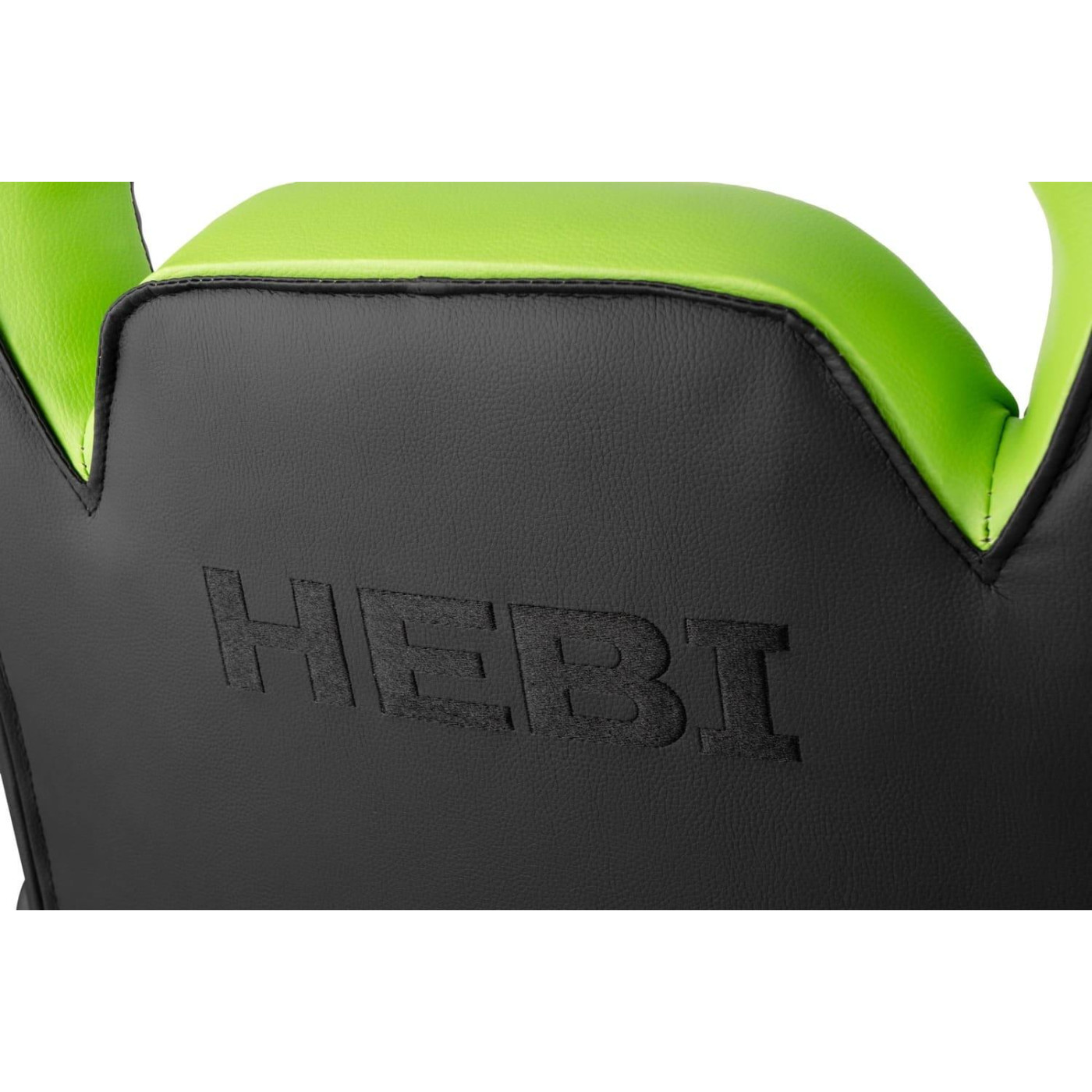 Ігрове крісло 2E Gaming Hebi Black/Green (2E-GC-HEB-BK)