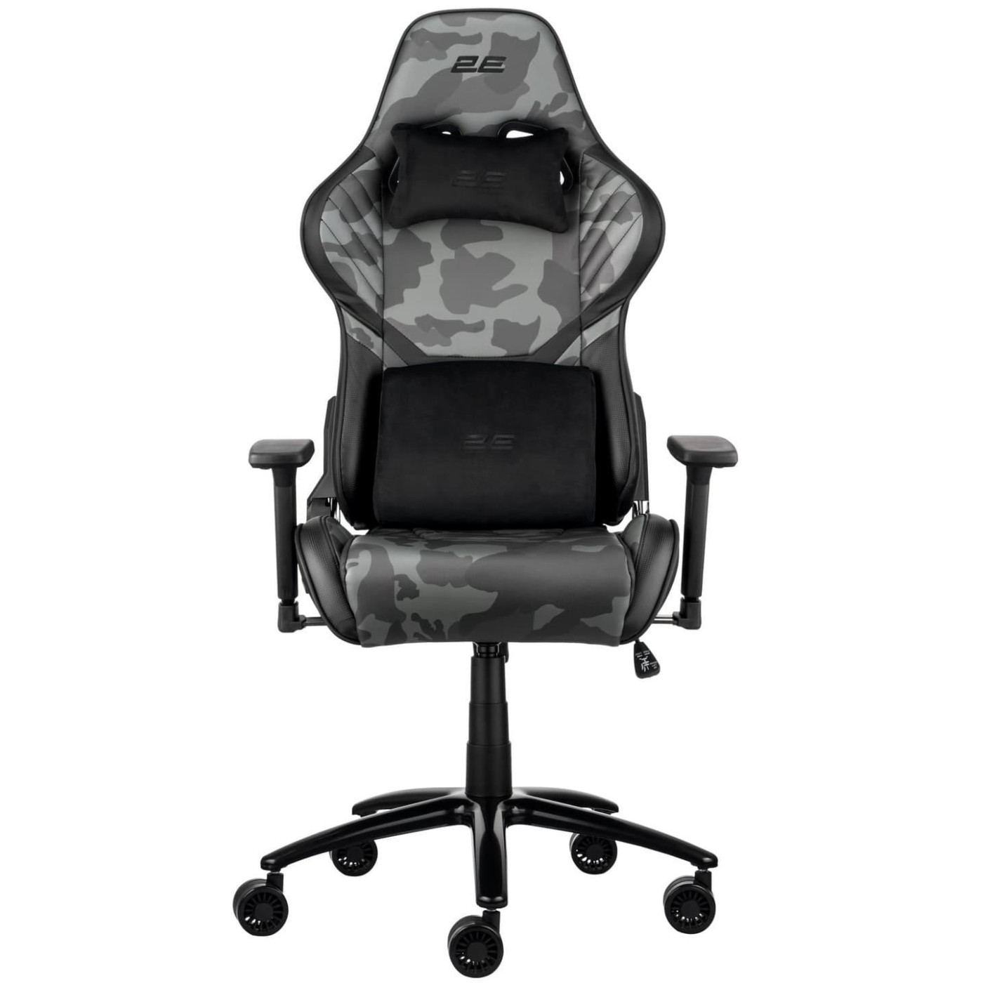 Игровое кресло 2E GAMING HIBAGON II Black/Camo (2E-GC-HIB-BK)