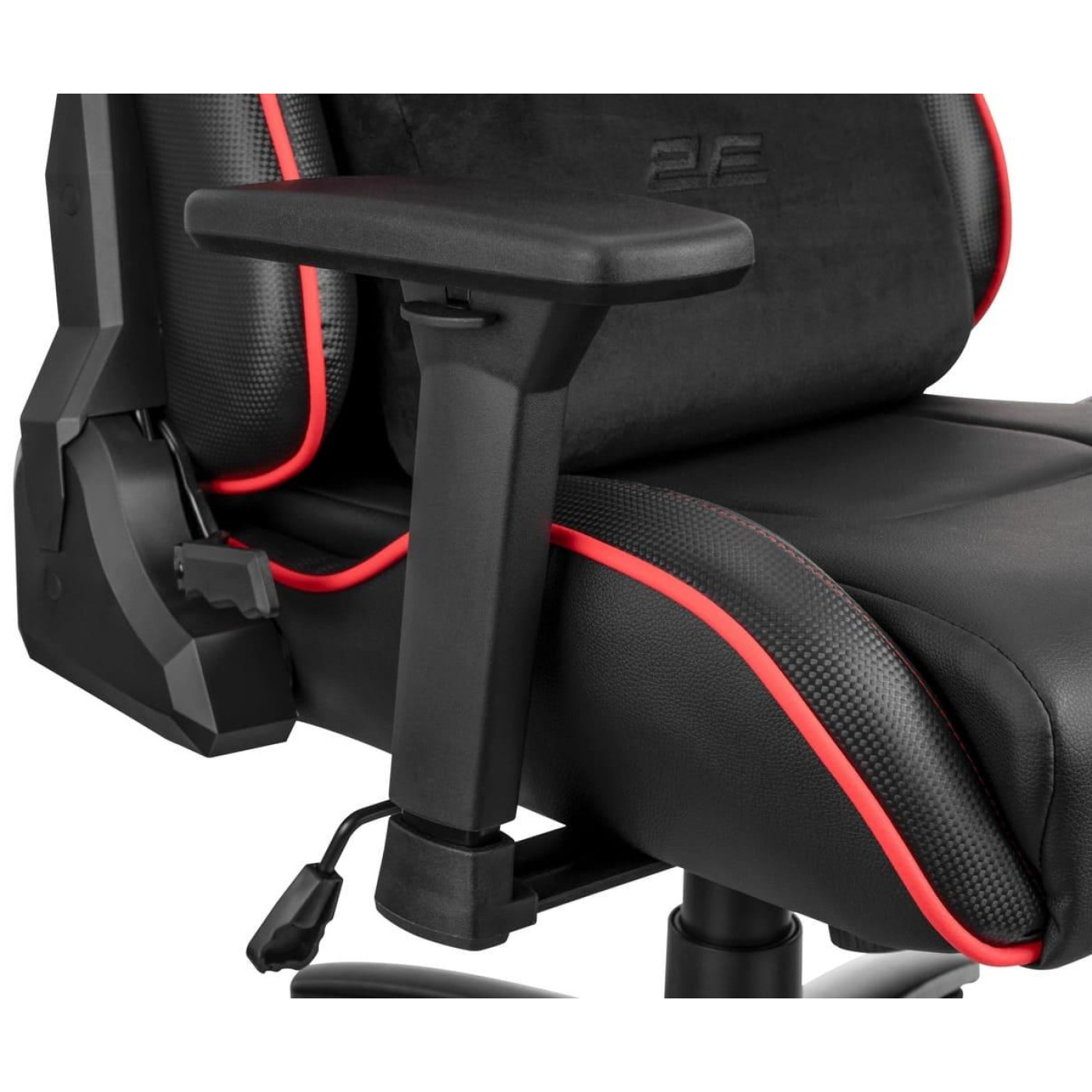 Игровое кресло 2E Gaming Hibagon Black/Red (2E-GC-HIB-BKRD)