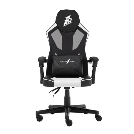 Ігрове крісло 1stPlayer P01 Black White (P01-BKWH)