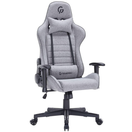 Ігрове крісло GamePro GC575FB Gray Fabric (GC575FG)