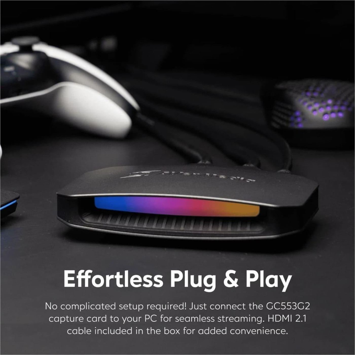 Устройство захвата видео AVerMedia GC553G2 ULTRA 2.1 RGB, 2160p144(pass-trought), 2160p60(record), чорний