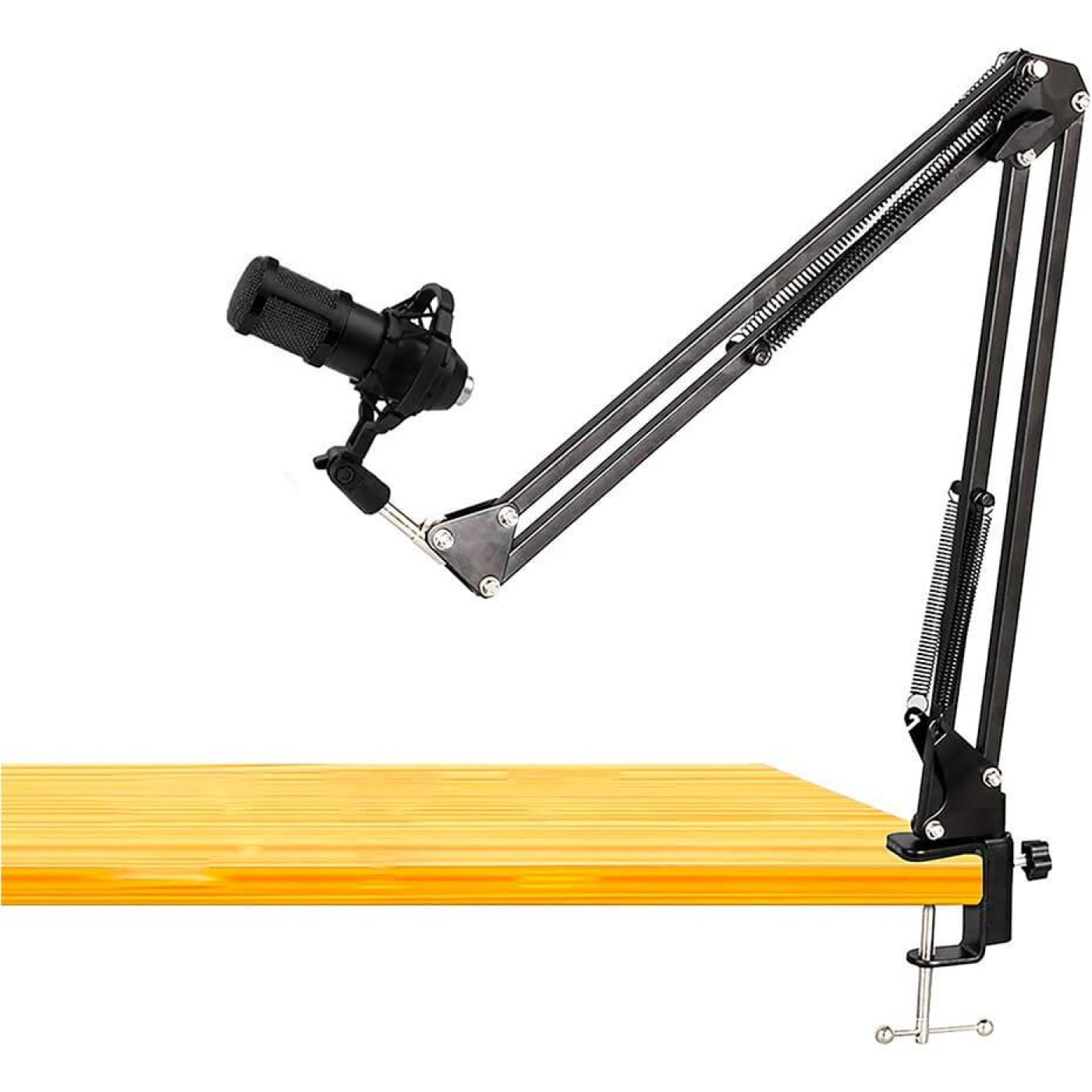 Ігровий стрім мікрофон Media-Tech Професійний набір XLR USB чорний