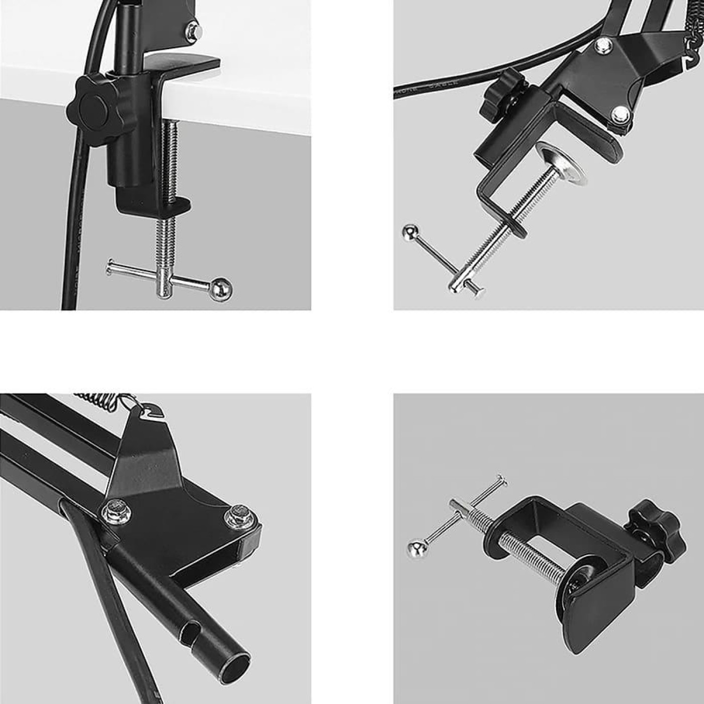 Ігровий стрім мікрофон Media-Tech Професійний набір XLR USB чорний
