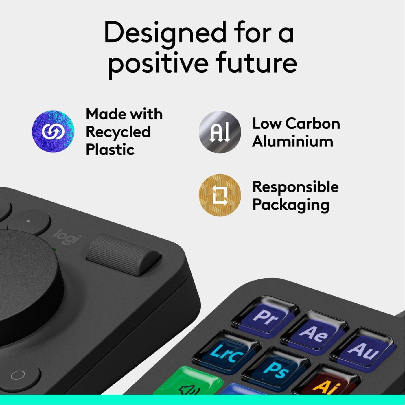 Контролер Logitech MX Creative Console Graphite