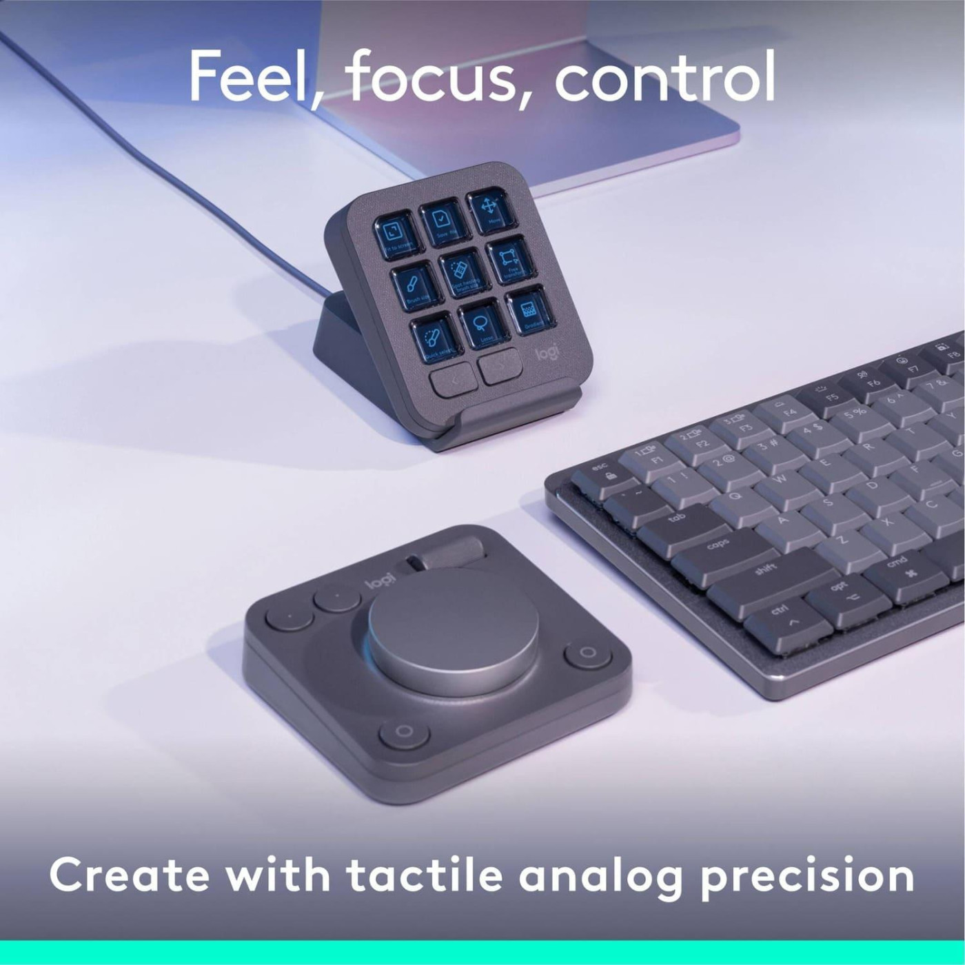 Контролер Logitech MX Creative Console Graphite
