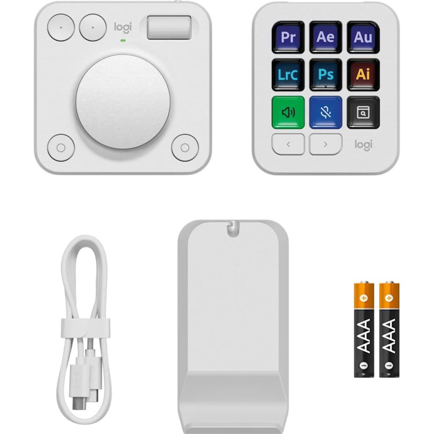 Контроллер Logitech MX Creative Console Pale Grey