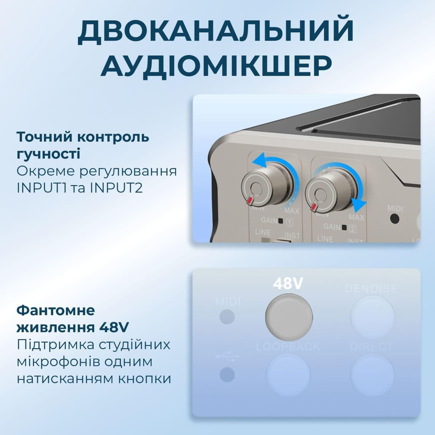 Аудиоинтерфейс BOYA BY-AM4