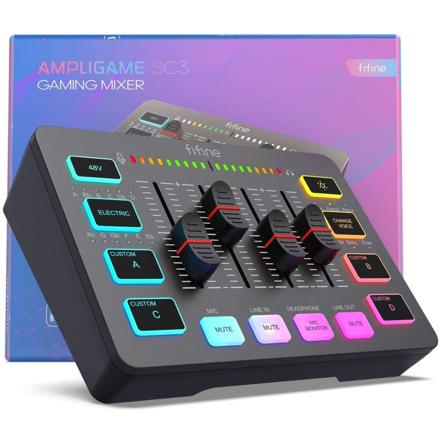 Мікшер Fifine SC3 Sound Card