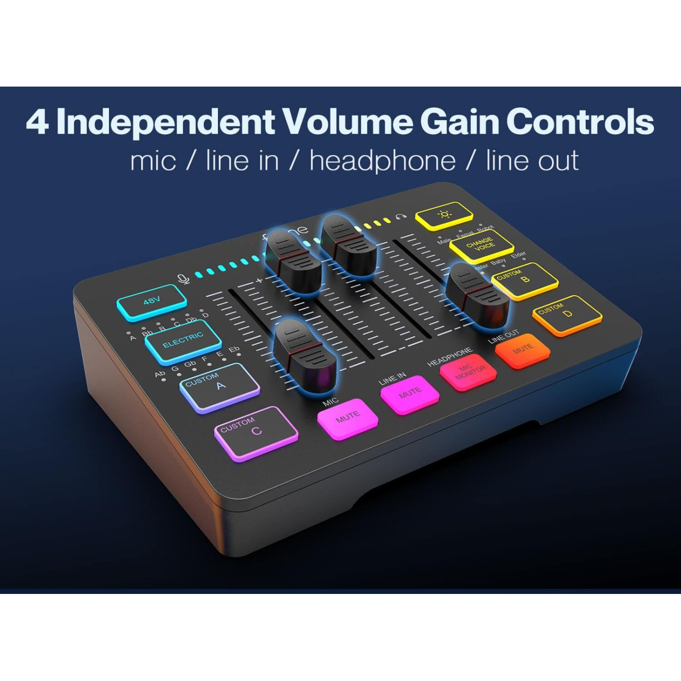 Мікшер Fifine SC3 Sound Card