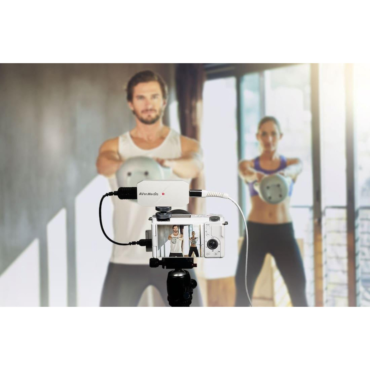 Устройство захвата видео AVerMedia BU113G2 CamStream 4K 2160p144 (pass-trought) 1080p60 (record) White