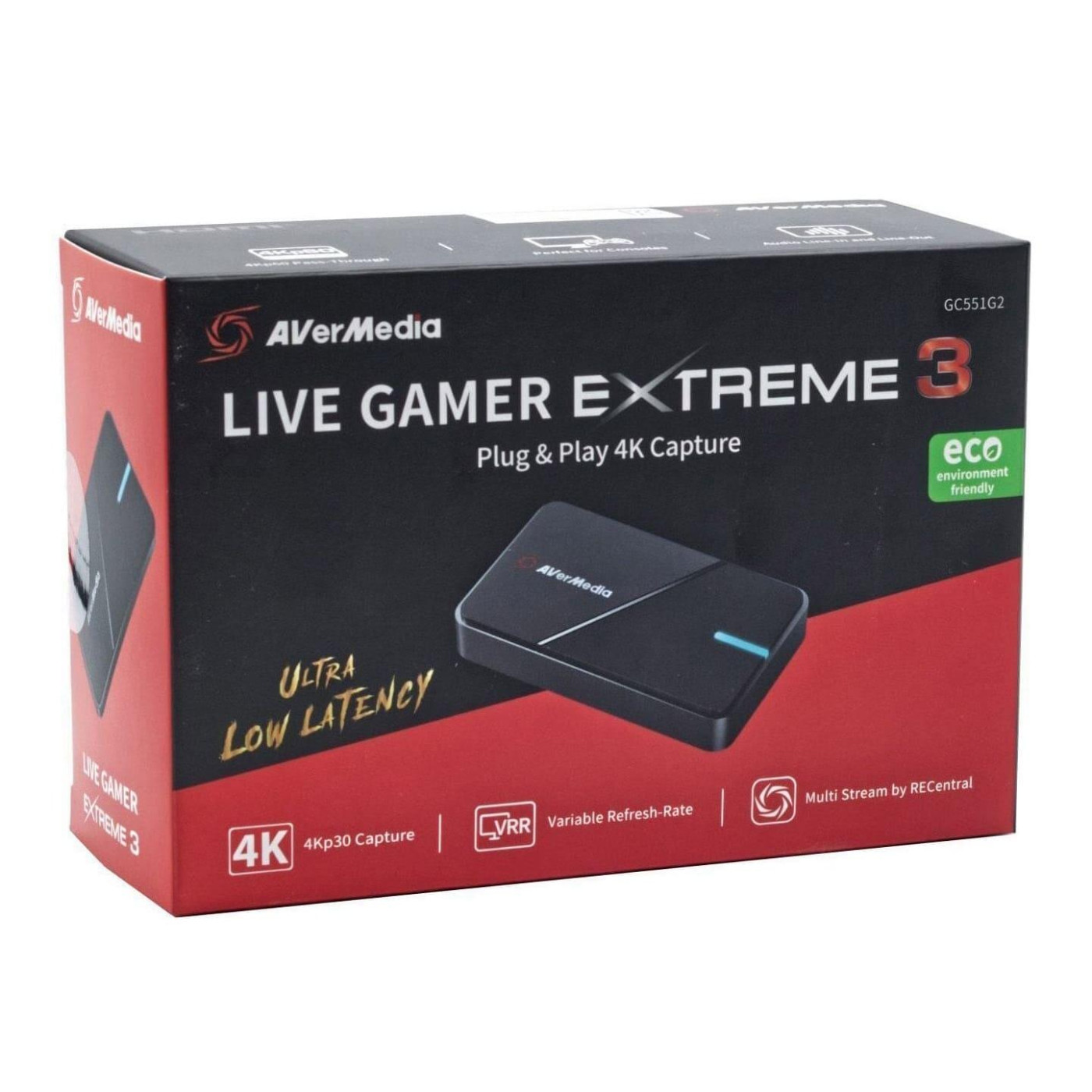 Устройство захвата видео AVerMedia Live Gamer Extreme 3 GC551G2 (61GC551G20BK)