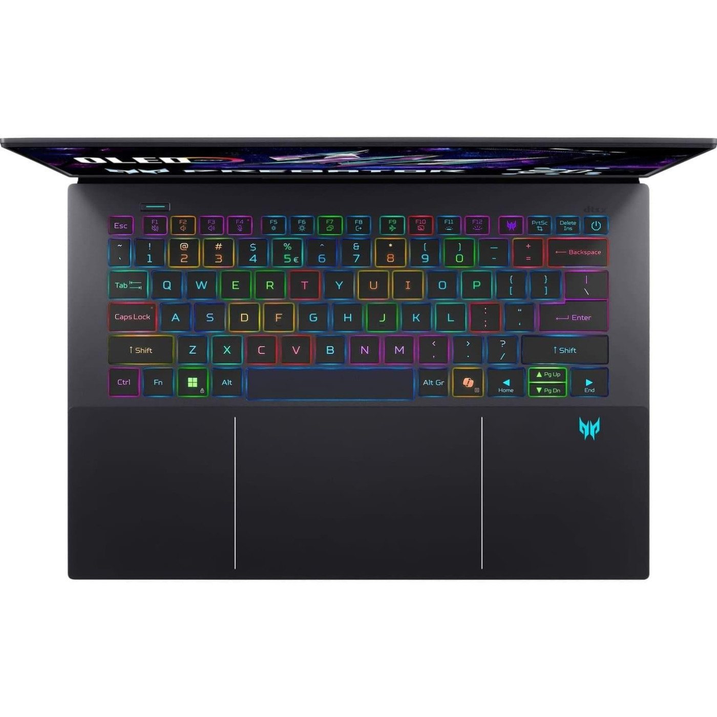 Ноутбук Acer 14.5 Predator Triton 14 AI PT14-52T-972D 2.8K OLED Touchscreen 120Hz/Intel Core Ultra 9-288V/32GB/1TB/RTX 5070/W11H/Charcoal Black (NH.U0