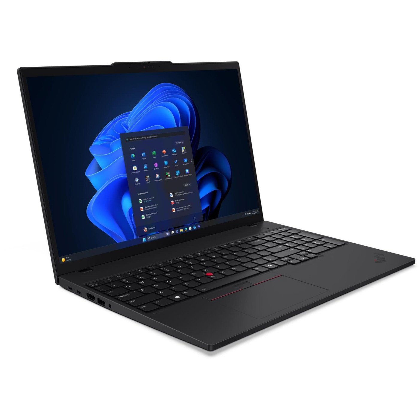 Ноутбук Lenovo 16 ThinkPad T16 Gen 4 FHD IPS/Intel U5-225U/16GB/512SSD/Intel Graphics/W11P/Black (21QE002TRA)