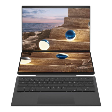 Ноутбук ASUS 14 Zenbook Duo UX8407AA-SN604W 3K Touch OLED/Intel Core Ultra X9 378H/32GB/2TB/UMA/W11P/Silver (90NB16V1-M00ZD0)