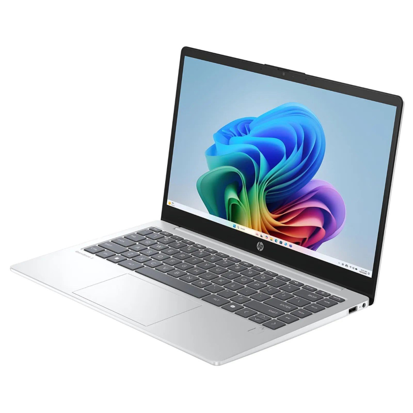 Ноутбук HP 14 OmniBook 3 14-ha0000ua FHD AG/AI 7 350/24GB/1TB/UMA/Win11/Silver (BV5T9EA)