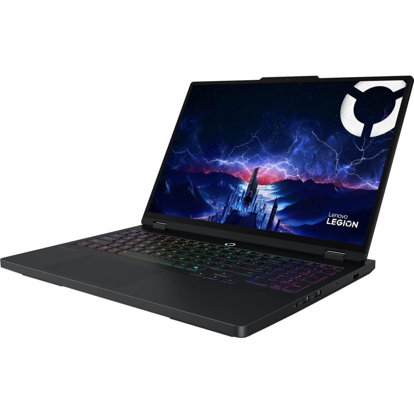 Ноутбук Lenovo 16 Legion Pro 5-16ADR10 WQXGA IPS AG/Ryzen 9 8940HX/32GB/1TB/RTX 5060 8GB/DOS/Black (83LT008GRA)