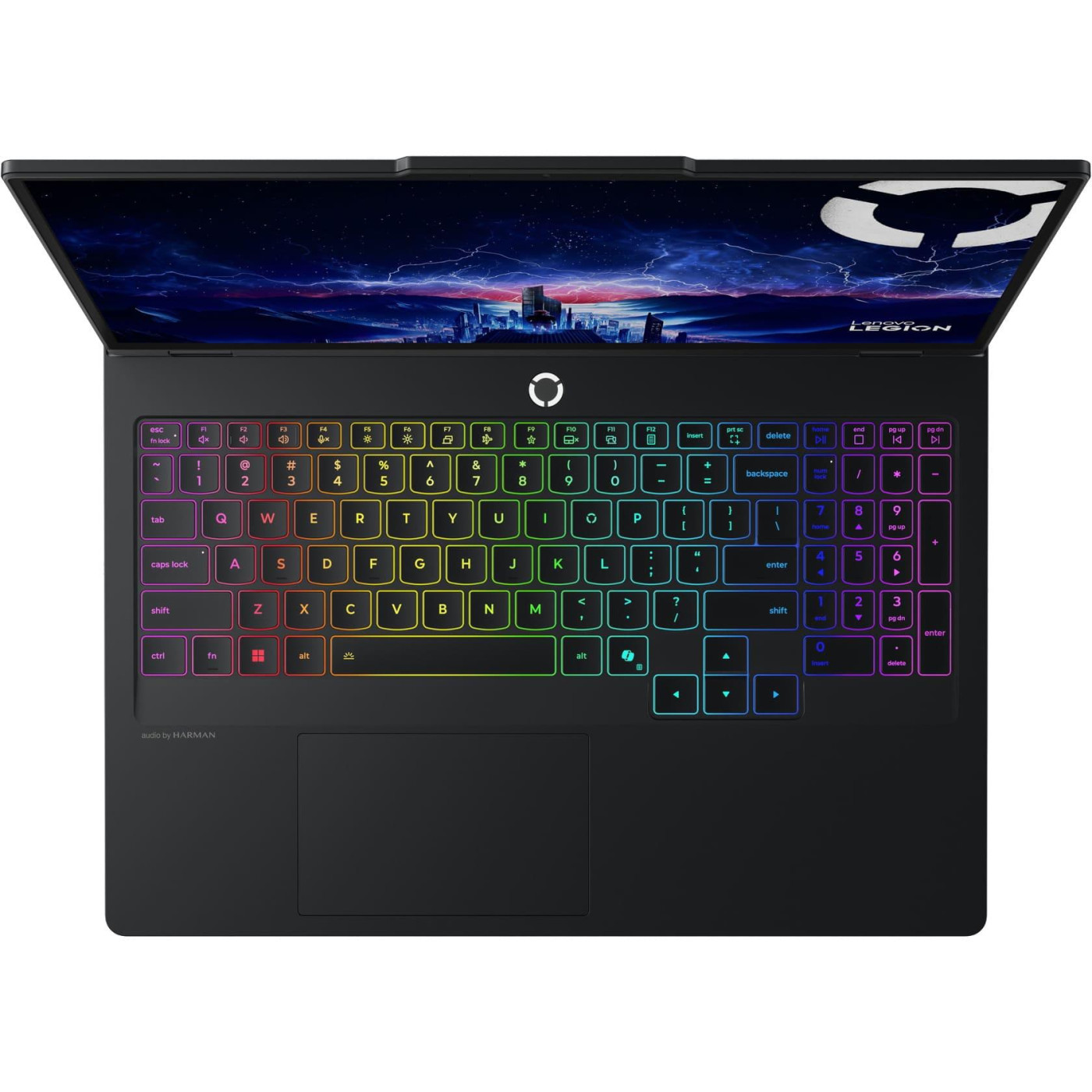 Ноутбук Lenovo 16 Legion Pro 5-16ADR10 WQXGA IPS AG/Ryzen 9 8940HX/32GB/1TB/RTX 5060 8GB/DOS/Black (83LT008GRA)